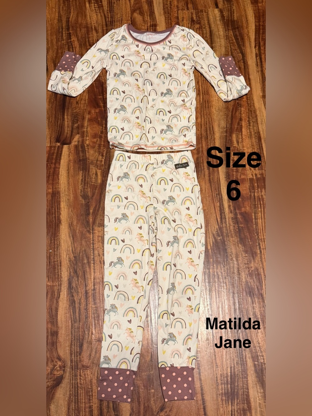 Pajamas size 6